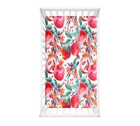 Morbuy Draps Housses pour Lit Bébé, Fruit Modèle Douce Bébé Drap Housse, Respirant Microfibre Drap, pour Berceau, Couffin et Nacelle Housse Matelas (Fruit,160x80cm)