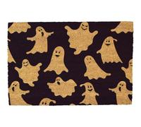 Morbuy Paillasson Halloween Coco (Cartoon,50x80cm) | Fibre de Coco Naturelle, Tapis de Porte Robuste Anti-Dérapant pour Porche Extérieur, Couloir Intérieur et Déco Halloween.