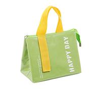 Morbuy Sac Isotherme Repas Femme Glaciere Souple Isotherme Sac Isotherme Simple Pliable/Facile à Nettoyer Lunch Bag Sac de camping Pour Plage, Panier Picnic Courses Camping (25x16x20 cm,vert)