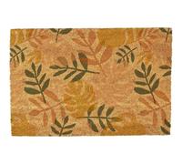 Morbuy Tapis de Porte d'Entrée Exterieur Coco, Tapis de Porte Coco en Polyester Antidérapant Lavable pour Interieur, Terrasse, Couloir, Cuisine, Entrée (Rose Tropical,50x80cm)