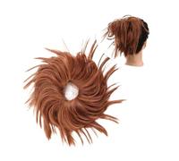 Morceau de cheveux Messy Bun Extensions de cheveux synthétiques Chignon bouclé en désordre élastique cheveux chouchous postiches Chignon synthétique beignet Updo postiches for femmes Griffe d'extensio