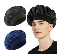 Morceaux De Défauts Nocturnes En Satin, Un Sac De Nuit Élastique, Des Sacs De Nuit À La Mode Et Simples, Adaptés Pour Dormir, Baignade, Soins De La Peau, Faire -Up