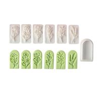 Morceaux de formes de fleurs et de plantes pour bijoux faits à la main, accessoires de mode, moule pour artisanat domestique et ateliers créatifs, fournitures de fabrication de bijoux