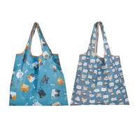 Morceaux De Sacs D'Impression Pour Chats, Sacs À Provisions, Sacs À Provisions Pliables, Sac Avec Une Grande Capacité, Sac De Rangement Léger