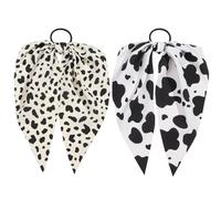 Morceaux De Sonnerie De Cheveux De Vache, Bague À Cheveux En Banderole, Bague À Cheveux Élastique, Bague À Cheveux Sucrée, Outil De Coiffure Pour Femmes