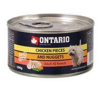 Morceaux et nuggets de poulet en conserve 200 g