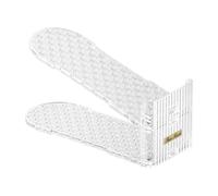 Morda Élévateur de chaussures double couche pour armoire | Support de chaussures, vestiaire, organisateur de paragraphe pour serrure de terre, armoire, chambre, maison, couloir