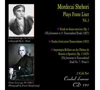 Mordecai Shehori - Mordecai Shehori Plays Franz Liszt, Vol. 3, The Transcendental Etudes (Early and Final Versions) [Import]