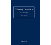 Mordechai Feingold History of Universities (Relié)