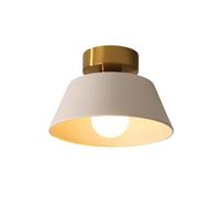 Mordern Semi Flush Mount Plafond Light, Métal Minimaliste près du Plafond Luminaires, E27 Socket Décoration Intérieure Plafond Lampe Pour Entryway Cuisine Chambre Couloir Foyer Bureau, JYLSSKUK, bl