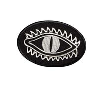 Mordor Eye, Tolkien, Seigneur des Anneaux, LOTR, Fantaisie, Fairtale, Sauron, Métal noir, Donjon Synth, Saruman, Gondor, Hell-1 Applique de souvenir brodée à repasser