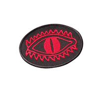 Mordor Eye, Tolkien, Seigneur des Anneaux, LOTR, Fantaisie, Fairtale, Sauron, Métal noir, Donjon Synth, Saruman, Gondor, Hell Brodé