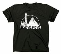 Mordor T-shirt humoristique Tolkien - Noir - X-Large