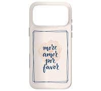 More Amor Italian Romance Citation Love Saying Coque pour iPhone 17 Pro Max