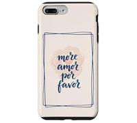More Amor Italian Romance Citation Love Saying Coque pour iPhone 7 Plus/8 Plus