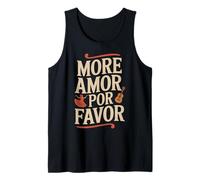 More Amor Por Favor Espagne Amour Romantique Saint-Valentin Débardeur
