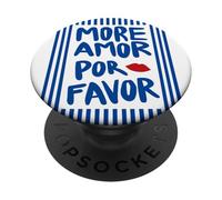 More Amor POR Favor X Kiss - More Love Selflove Backprint PopSockets PopGrip Adhésif