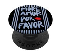 More Amor POR Favor X Kiss - More Love Selflove Backprint PopSockets PopGrip Adhésif