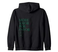 More Amor pour Favor Citation d'amour française Cœur Romance Sweat à Capuche