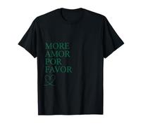 More Amor pour Favor Citation d'amour française Cœur Romance T-Shirt