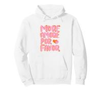 More Amore Por Favor | Coeurs Rose Amour Sweat à Capuche