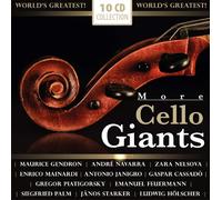 MORE CELLO GIANTS - GENDRON,MAURICE/NAVARRA,ANDRE/NELSOVA, ZARA+ 10 CD NEUF
