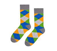 More Chaussettes de costume pour hommes I Chaussettes mi-mollet en coton I Pour tous les jours et les occasions formelles I Couleur unie I 2 tailles : EU39-42, 43-46 I 1 paire