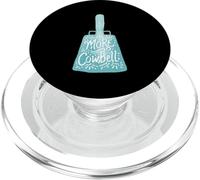 More Cowbell Funny Drum Lover Instrument de Musique Batterie PopSockets PopGrip pour MagSafe