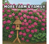 more Farm & Family: simple and cute country coloring book