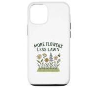 More Flowers, Less Lawn Save The Bees No Mow Pollinator Coque pour iPhone 12/12 Pro