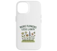 More Flowers, Less Lawn Save The Bees No Mow Pollinator Coque pour iPhone 14