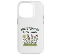 More Flowers, Less Lawn Save The Bees No Mow Pollinator Coque pour iPhone 14 Pro