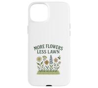 More Flowers, Less Lawn Save The Bees No Mow Pollinator Coque pour iPhone 15 Plus