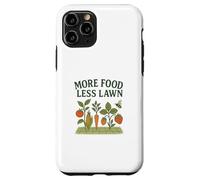 More Food Less Lawn Urban Farming No Mow Movement Coque pour iPhone 11 Pro