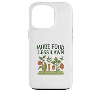 More Food Less Lawn Urban Farming No Mow Movement Coque pour iPhone 13 Pro