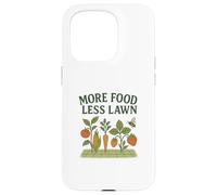 More Food Less Lawn Urban Farming No Mow Movement Coque pour iPhone 15 Pro