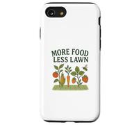 More Food Less Lawn Urban Farming No Mow Movement Coque pour iPhone SE (2020) / 7/8
