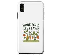More Food Less Lawn Urban Farming No Mow Movement Coque pour iPhone XS Max