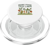 More Food Less Lawn Urban Farming No Mow Movement PopSockets PopGrip pour MagSafe