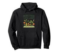 More Food Less Lawn Urban Farming No Mow Movement Sweat à Capuche