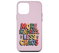 More Kindness Less Chaos Kids Boys Positive Saying Be Kind Coque pour iPhone 12 Mini