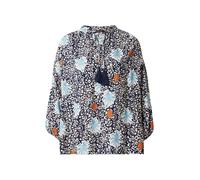 MORE & MORE Chemisier beige / turquoise / noir / blanc, Taille M