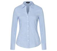 MORE & MORE Chemisier 'BILLA' bleu / blanc, Taille S