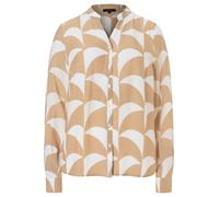 MORE & MORE Chemisier camel / blanc cassé, Taille L