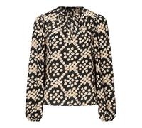 MORE & MORE Chemisier miel / poudre / noir, Taille XS-S