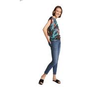 More & More Jeans Femme Hazel Skinny 7/8 Bleu Denim Stretch Coton