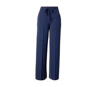 MORE & MORE Pantalon à plis bleu marine, Taille 38