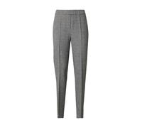 MORE & MORE Pantalon à plis gris / blanc, Taille 36