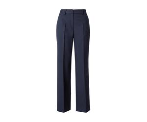 MORE & MORE Pantalon à plis marine, Taille 38
