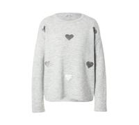 MORE & MORE Pull-over gris chiné / argent, Taille S